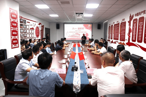 澳思泰黨員參加“八一”節(jié)慶?；顒?dòng)